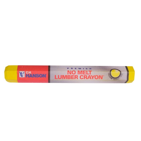 Superior Tool C.H. Hanson 4.5 in. L Lumber Crayon Yellow 1 pc 10385 - main